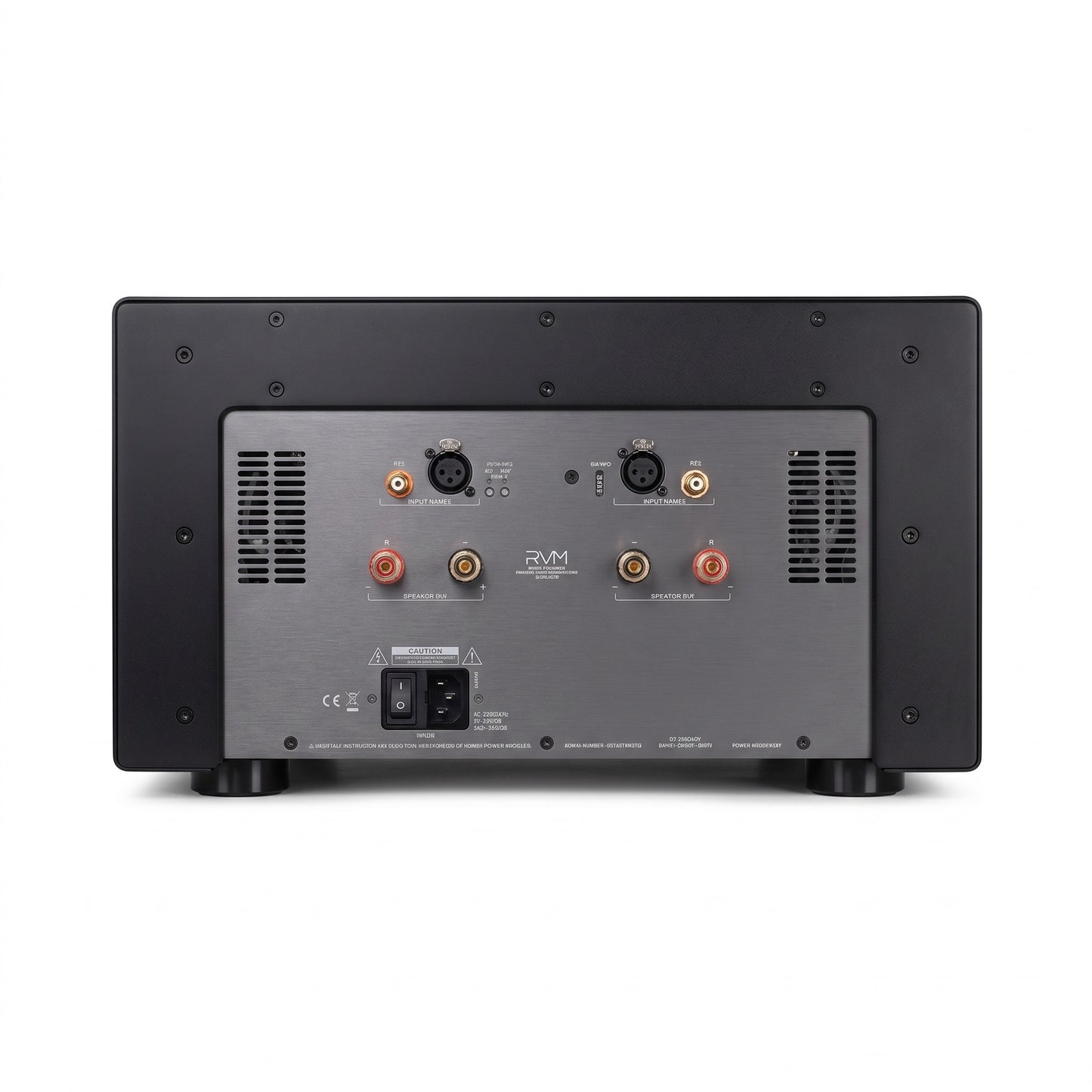 AVM Ovation SA 8.3 LITE Stereo-Endstufe, Schwarz