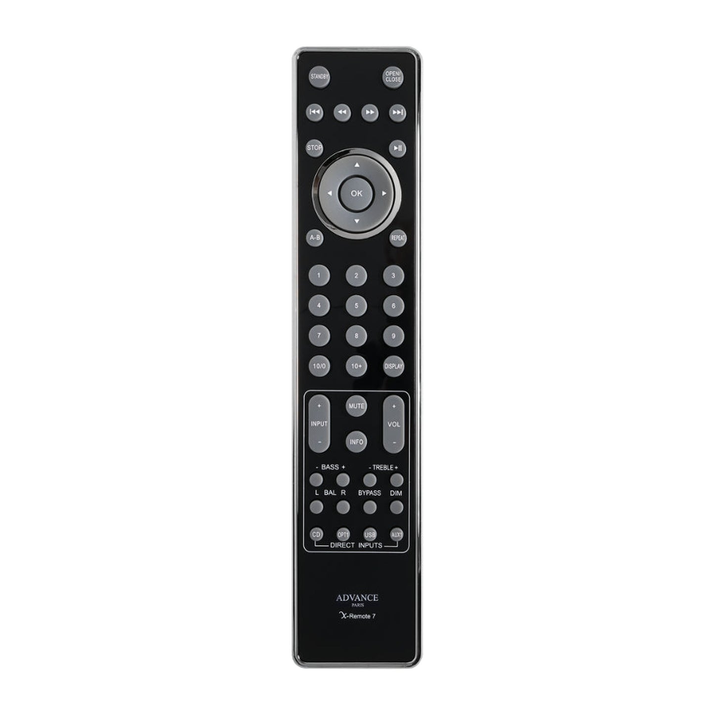 Advance Paris A10 ClassicLine Hybrid-Verstärker Fernbedienung X-Remote 1