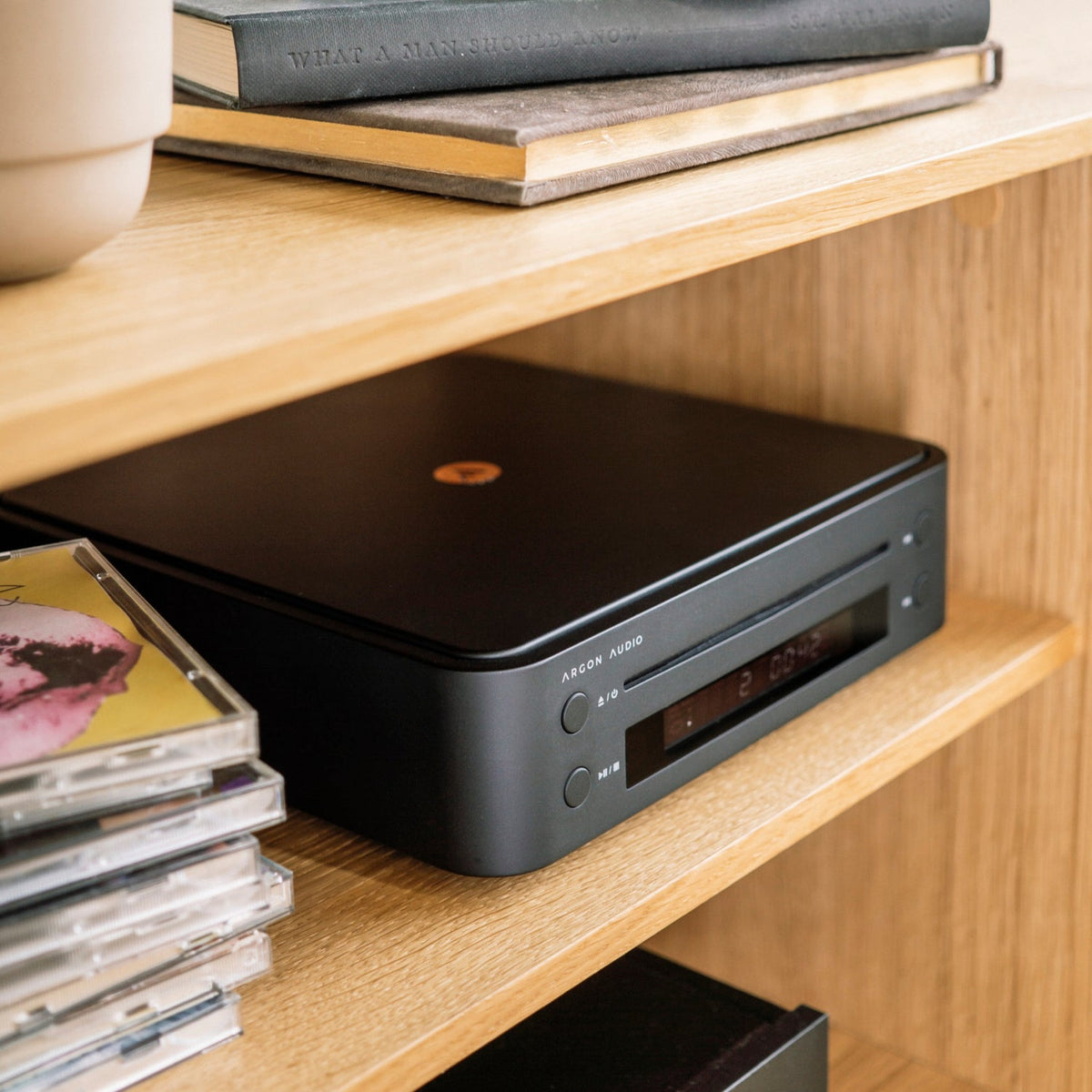 Argon Audio CD1 CD-Player Schwarz Lifestyle