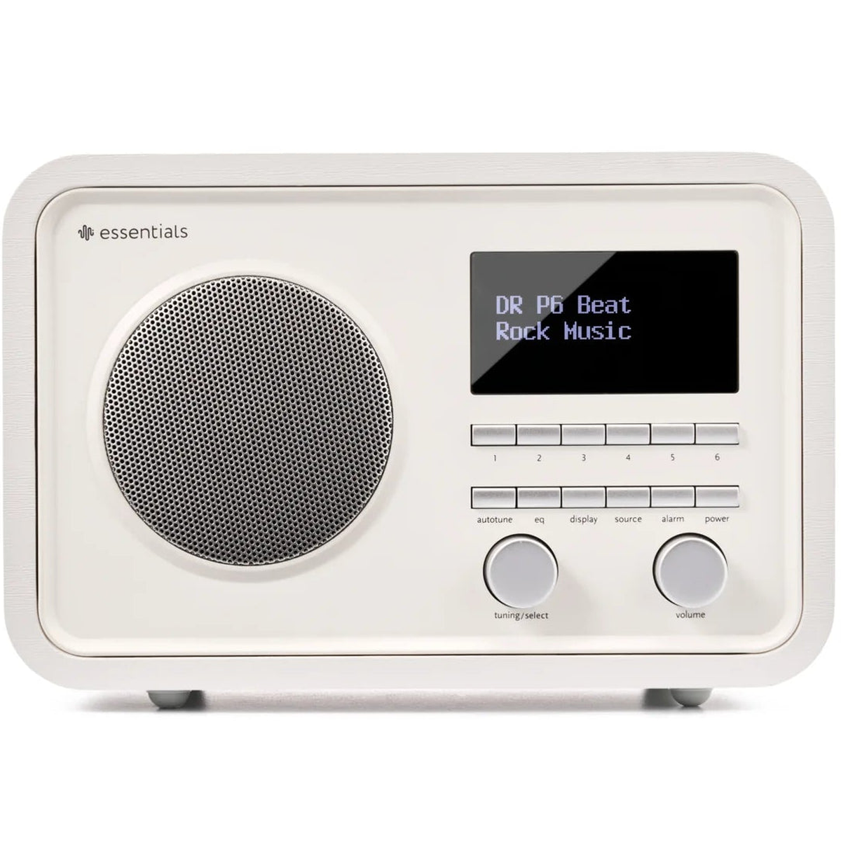 Argon Audio Essentials Radio1 DAB+ Radio in Weiss, Frontansicht