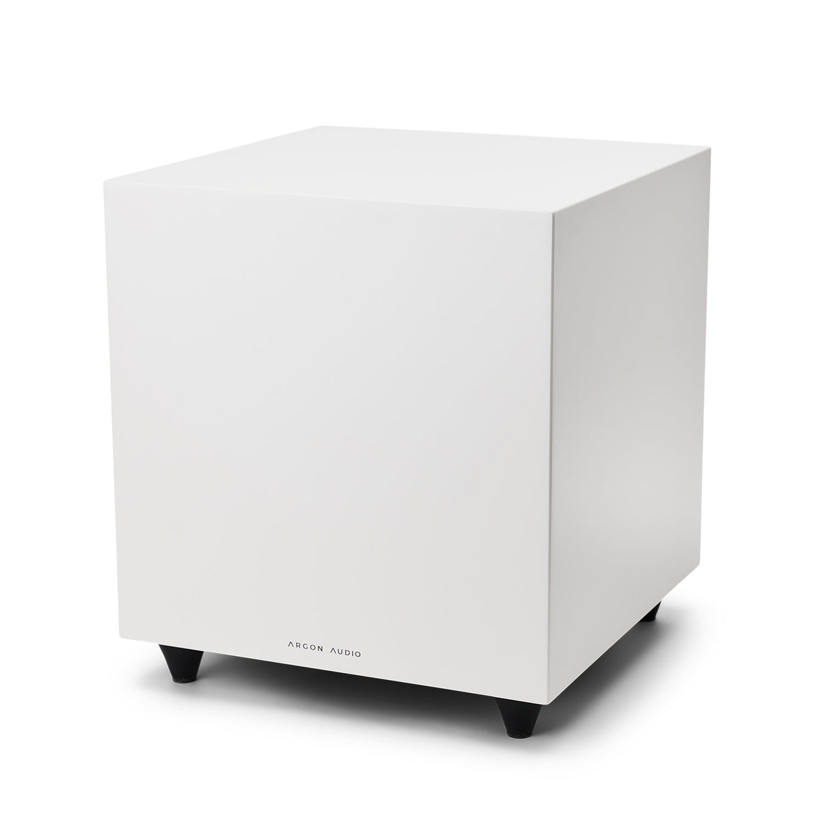 Argon Audio Berlin Sub 12 Aktiv-Subwoofer in Weiss, Frontansicht
