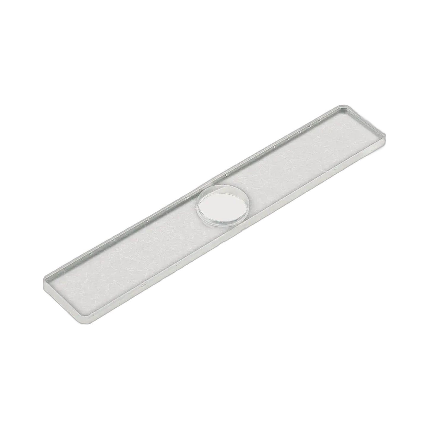 Audio Desk Systeme Filter-Abdeckung Acryl für Vinyl Cleaner, Schrägansicht der transparenten Abdeckung