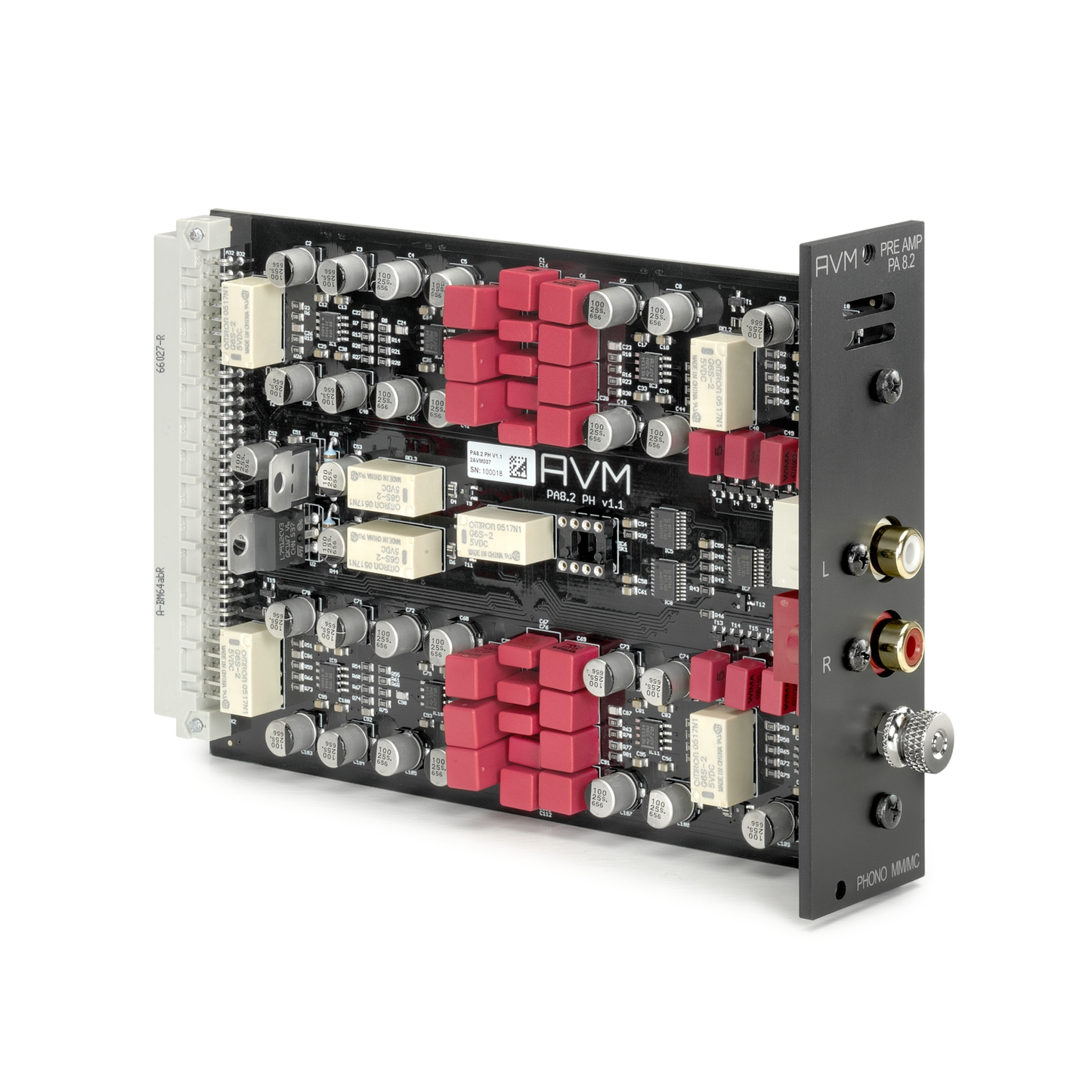 AVM Ovation PA 8.3 Phono-Modul MM/MC Schrägansicht
