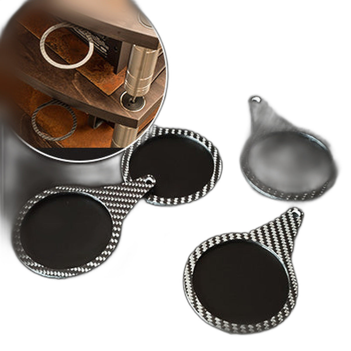 Bassocontinuo Reference Line Kabelmanagement Carbon Detailansicht