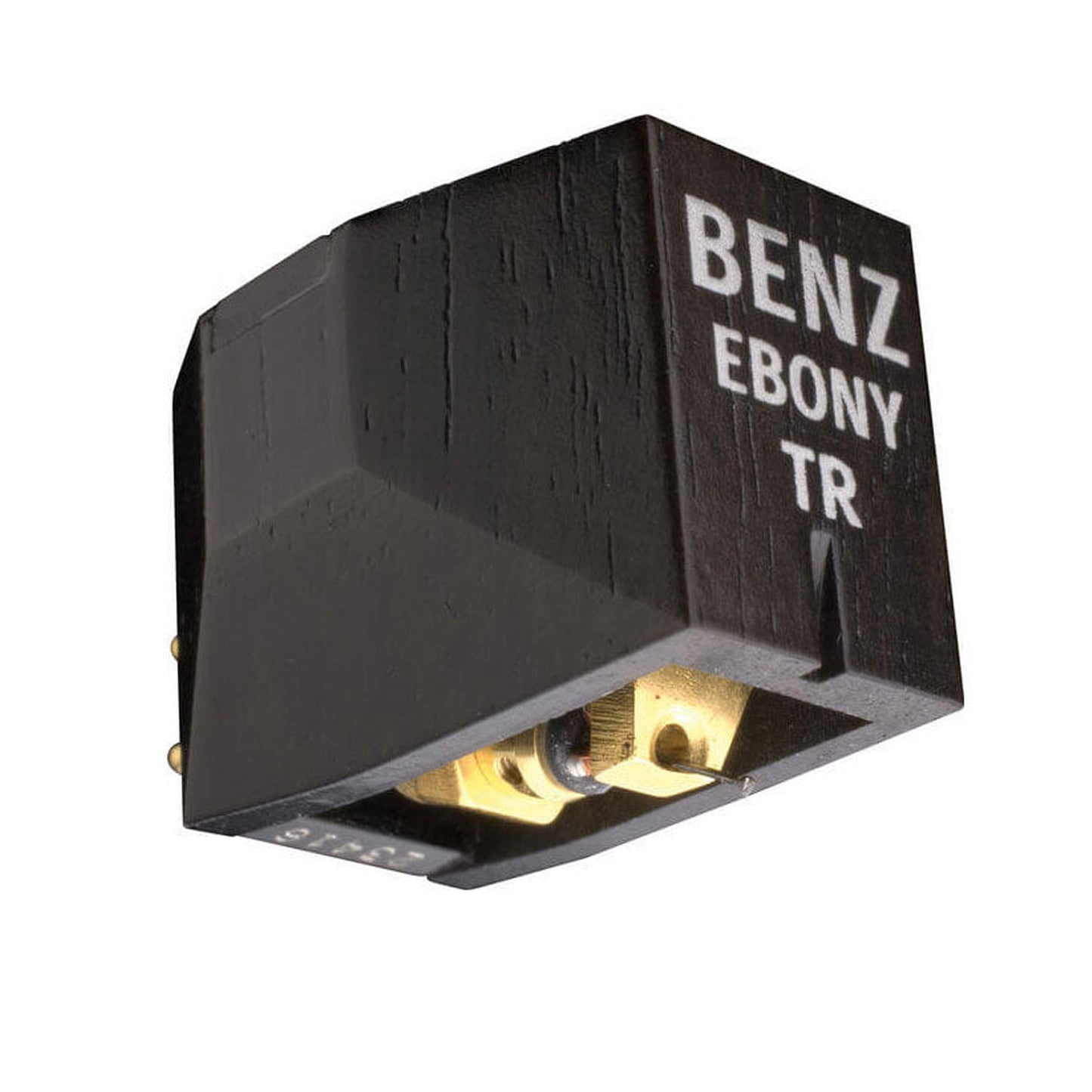 Benz Micro Ebony TR MC-Tonabnehmer für Übertrager mit Ebenholz-Body Schrägansicht