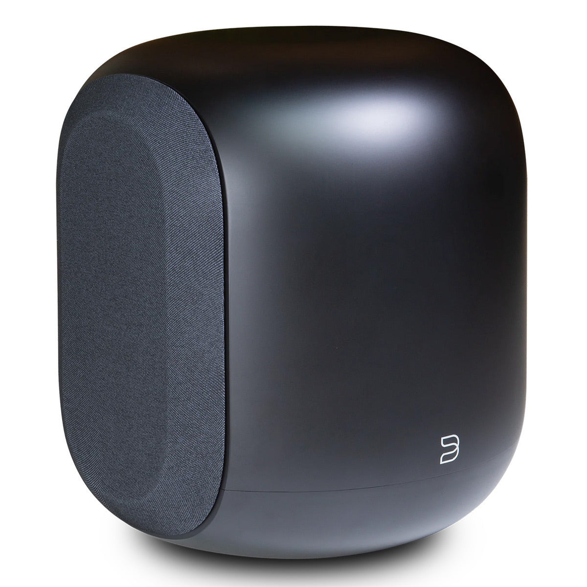 Bluesound Pulse SUB SW200 Subwoofer Schrägansicht Schwarz