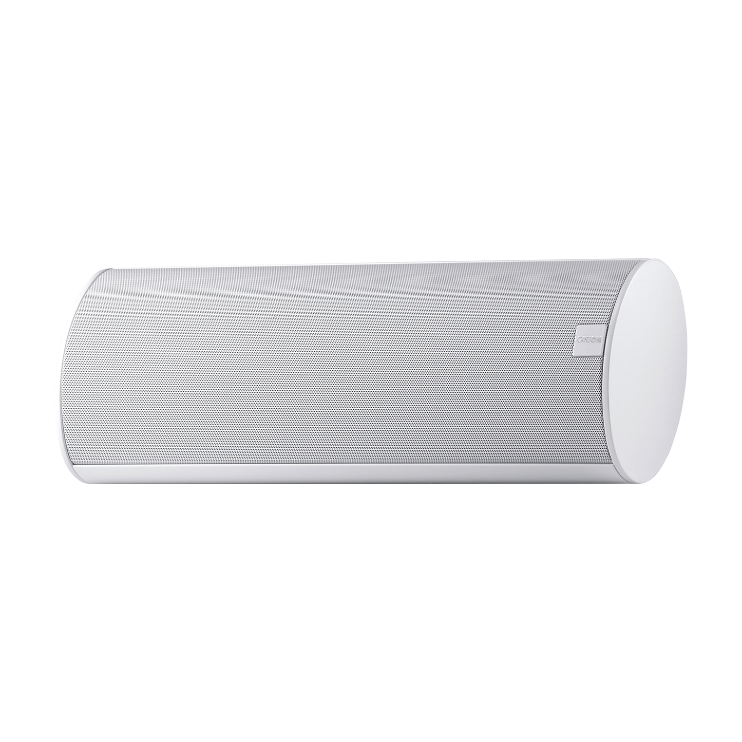 Canton CD 250.3 Center-Lautsprecher Silber Frontansicht, eloxiertes Aluminium im Querformat