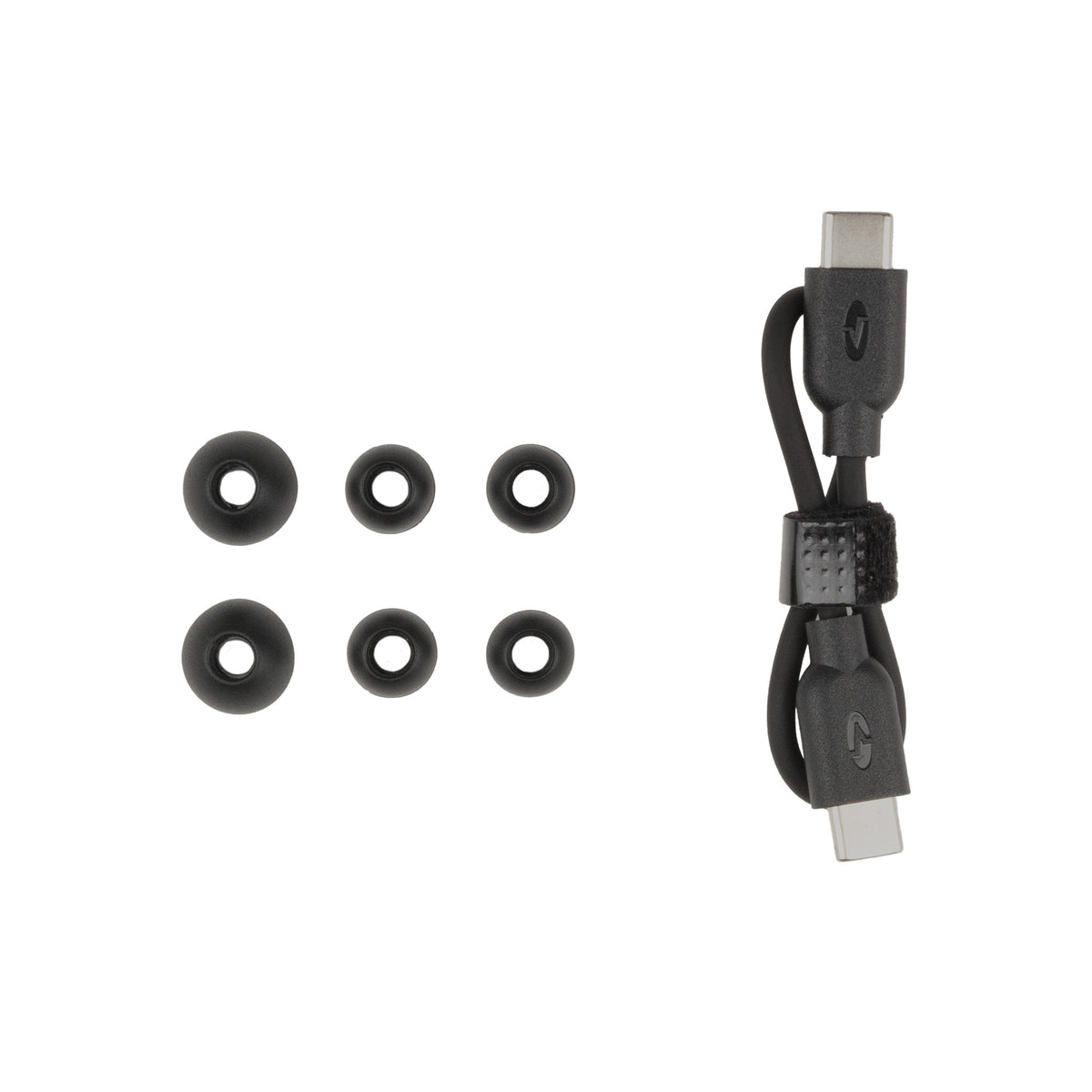 Denon AH-C840NCW True-Wireless-Kopfhörer ANC, Lieferumfang