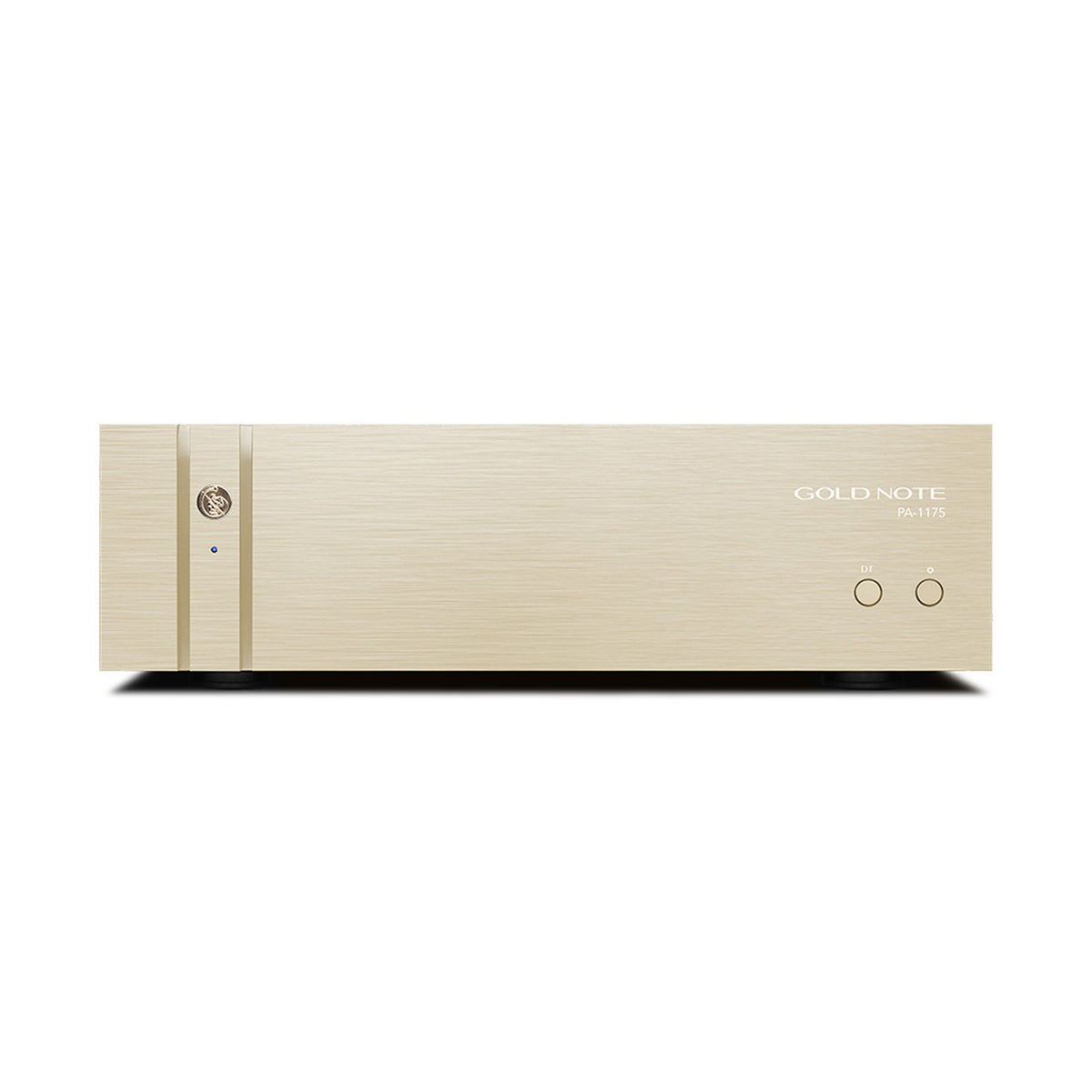 Gold Note PA-1175 MKII Stereo-Endverstärker Gold Frontansicht