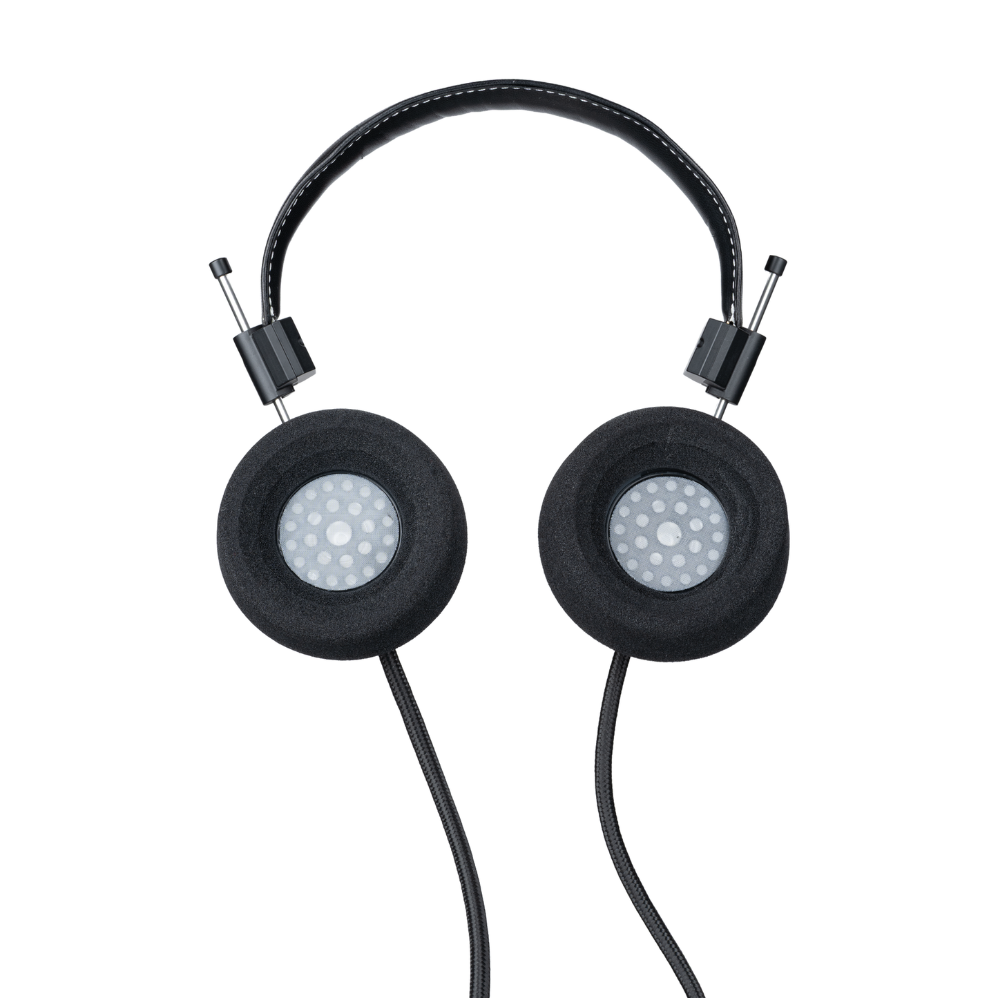 Grado Classic RS1 Open-Back-Kopfhörer Rückansicht mit Ohrpolstern aus Schaumstoff