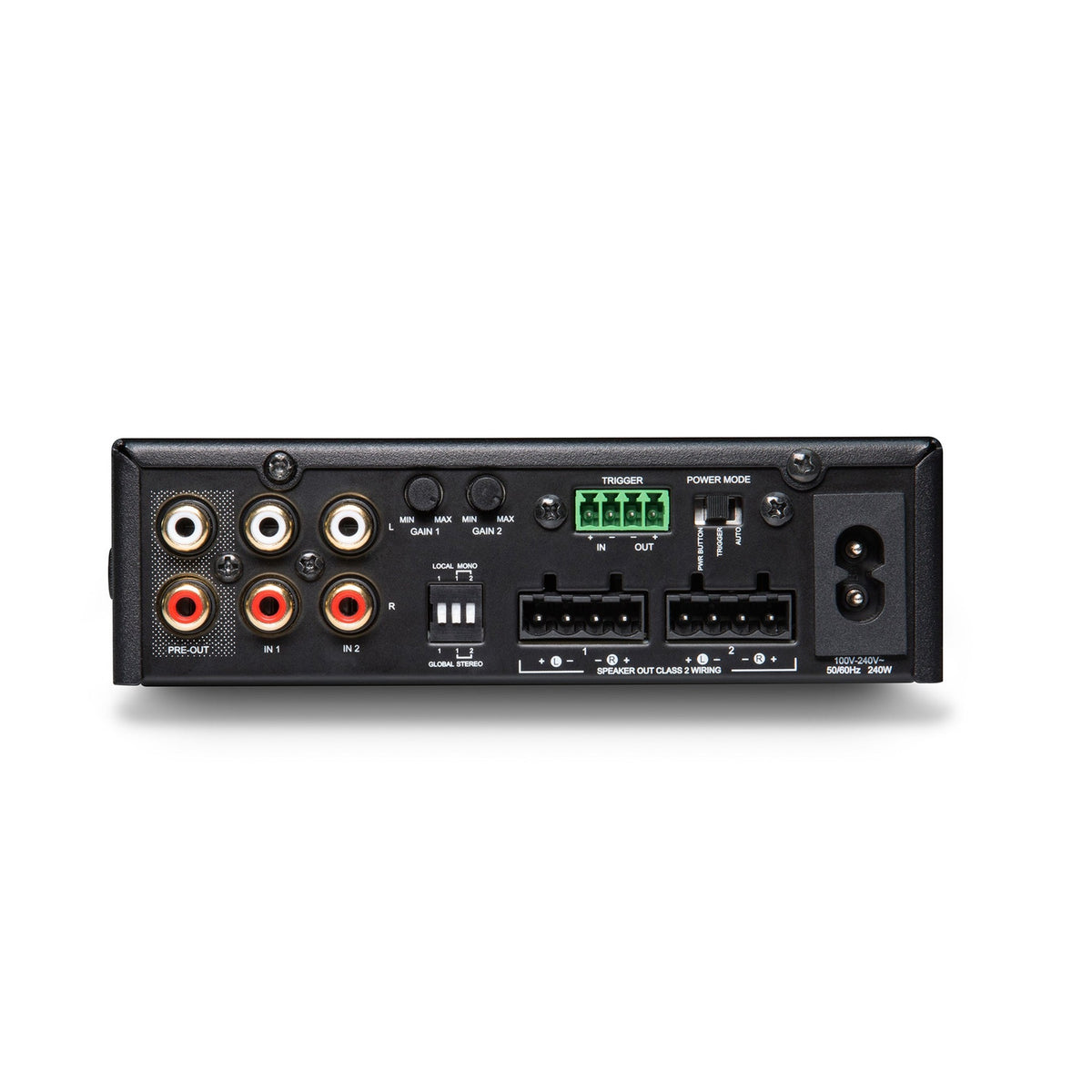 NAD CI PA4-60 4-Kanal-Endstufe, Rückansicht