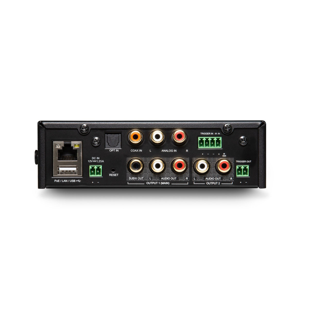 NAD CI S2 2-Zonen BluOS-Streamer, Rückansicht