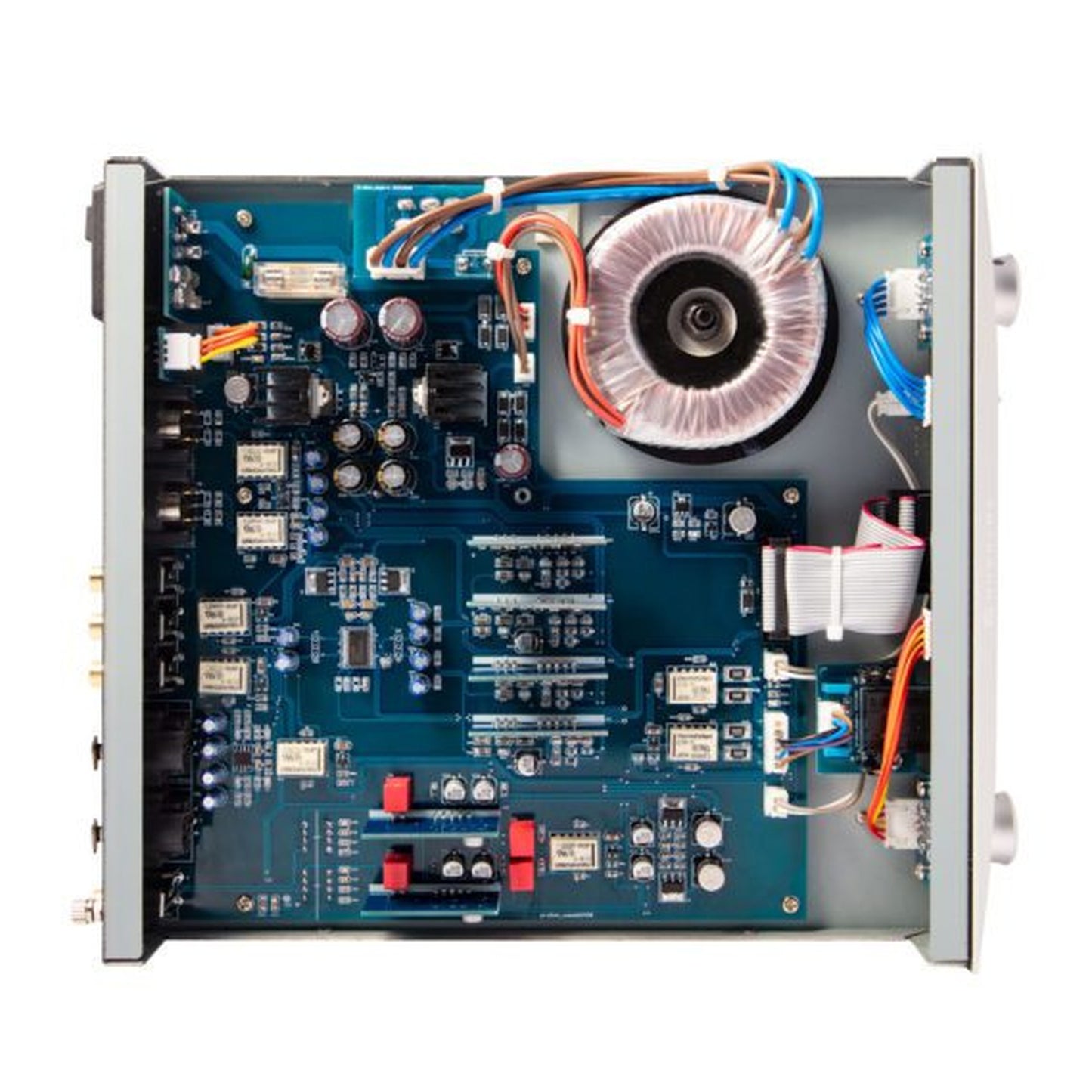 NuPrime PRA-9X Vorverstärker mit Phono Detailansicht des Innenaufbaus