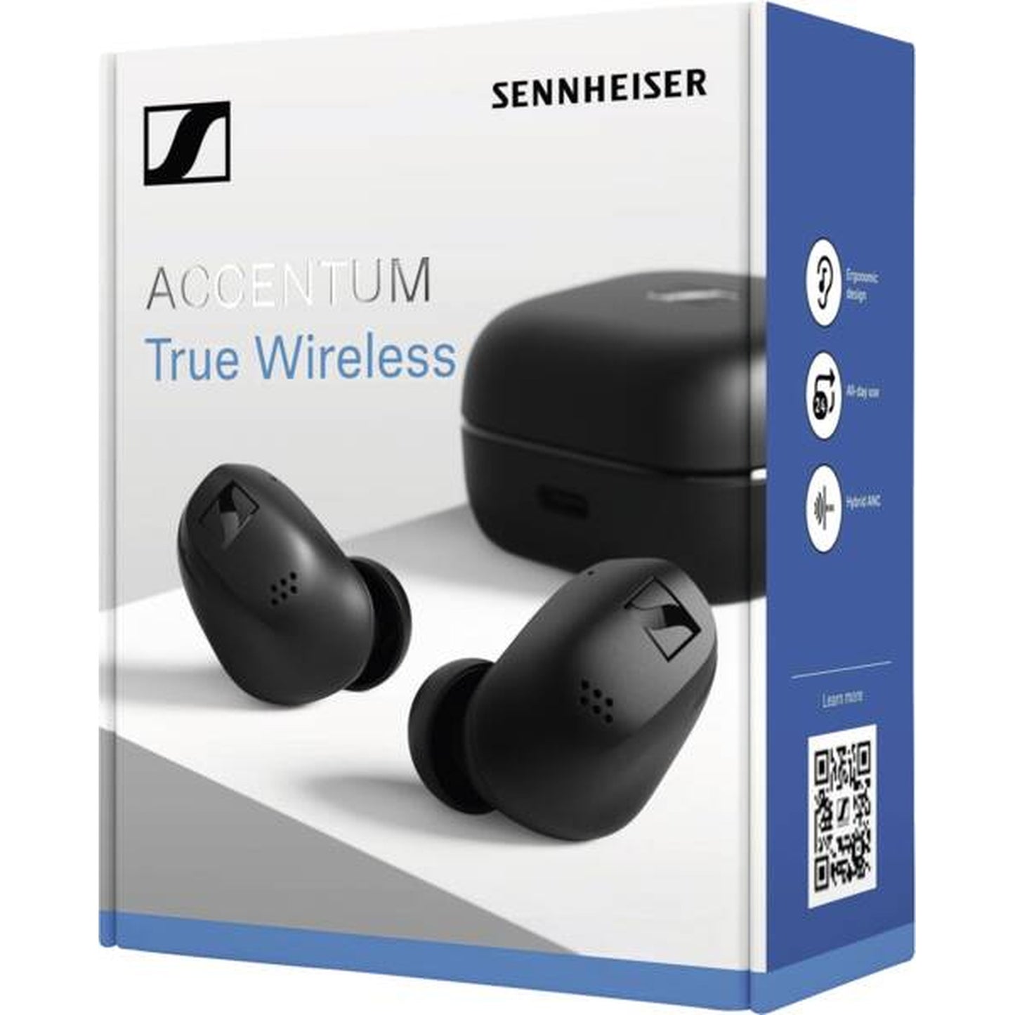 Sennheiser Accentum True Wireless In-Ear-Kopfhörer Schwarz Verpackung