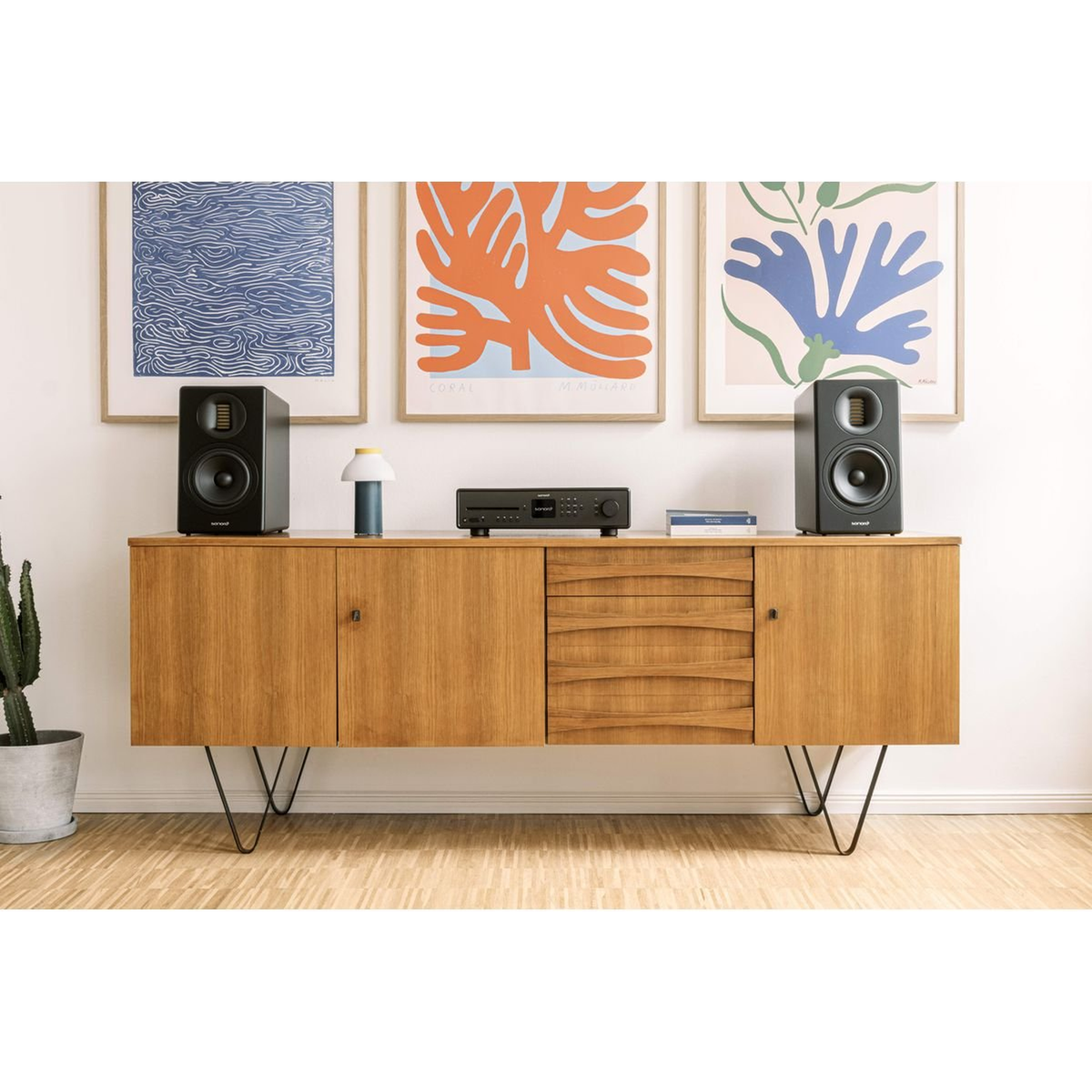 Sonoro Maestro + Orchestra Gen.2 HiFi-Set in Schwarz matt, Lifestyle-Ansicht 2