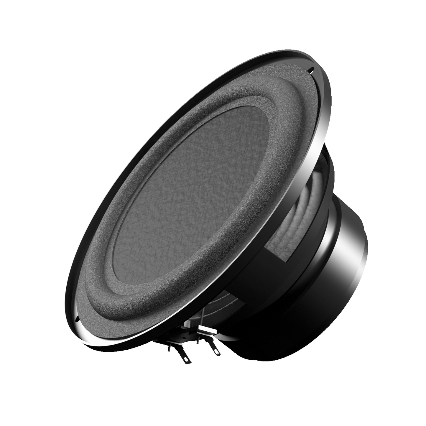 Sonox X150 Standlautsprecher Detailansicht der Treibermembran mit Gummisicke und Korb