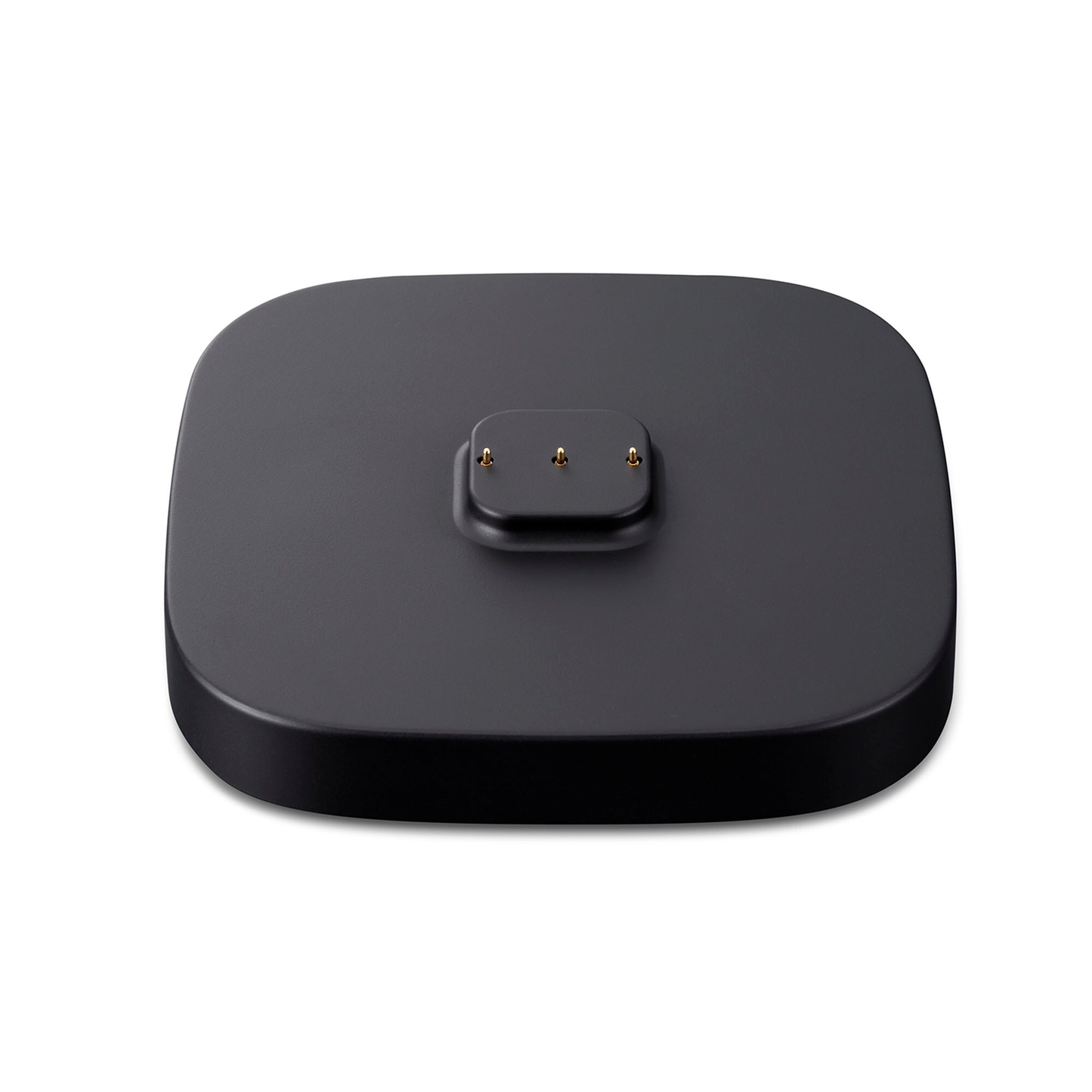 Yamaha CC-T1A Ladestation für True X Speaker Schwarz Schrägansicht mit Ladekontakten