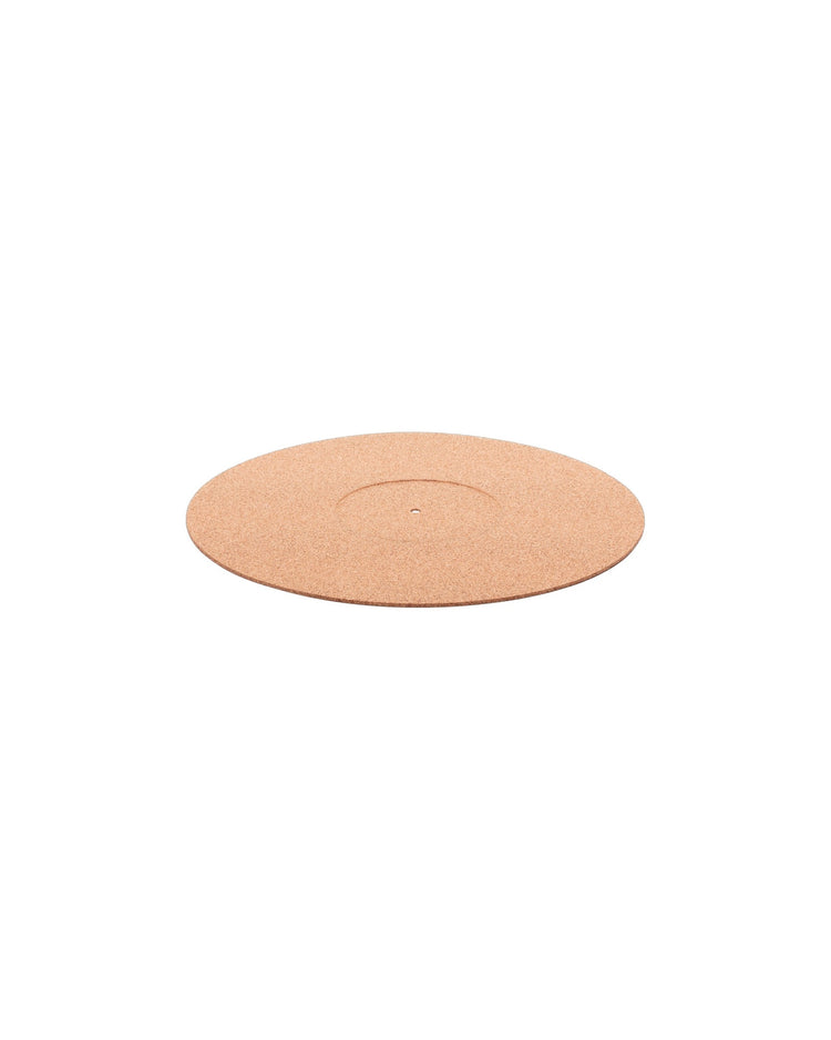 Analogis Mat Two Korkmatte Plattentellerauflage aus Naturkork Schrägansicht