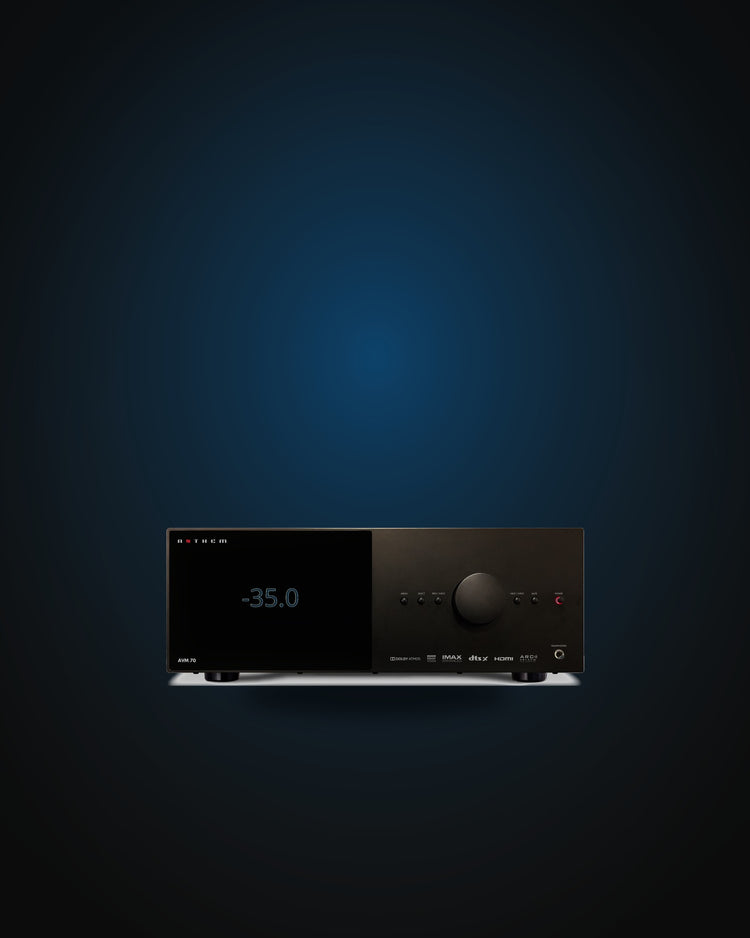 Anthem AVM 70 8K – 15.2-Kanal-A/V-Vorverstärker, Frontansicht