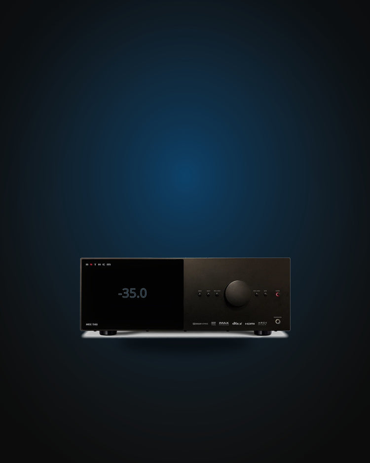 Anthem MRX 1140 8K – 11.2-Kanal-AV-Receiver, Frontansicht