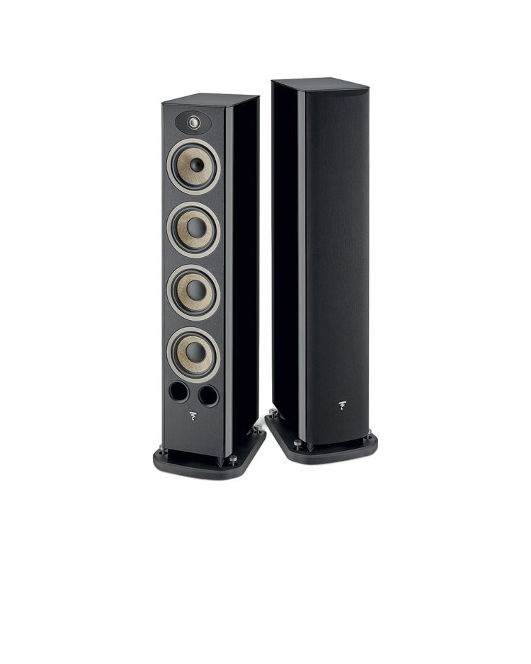Focal Aria Evo X No.3 Standlautsprecher, schwarz Hochglanz, Stereopaar