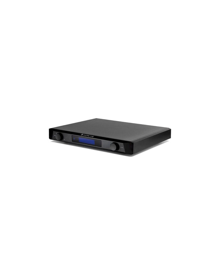 NuPrime Evolution DAC-2 D/A-Wandler Schrägansicht in Schwarz