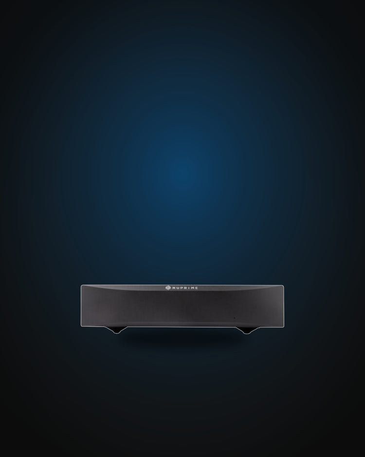 NuPrime SW-9X Audiophiler Netzwerk-Switch, Frontansicht