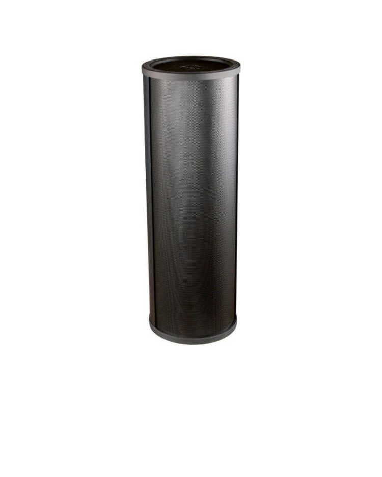 PSI Audio AVAA C214 aktive Bassfalle in Schwarz, Frontansicht
