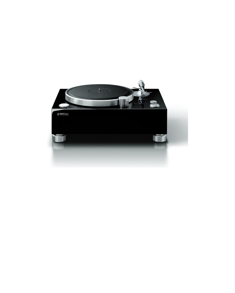 Yamaha GT-5000 High-End Plattenspieler in Klavierlack, Frontansicht