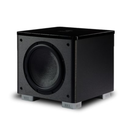REL HT1003 Subwoofer Schwarz Frontansicht