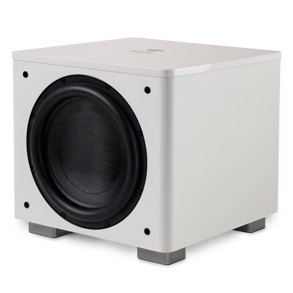 REL HT1205 Subwoofer Weiss Frontansicht