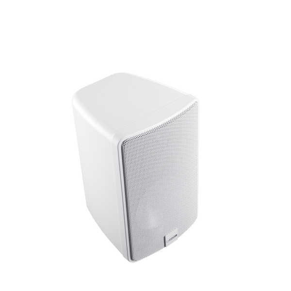 Canton Plus X.3 Regallautsprecher Weiss – Schrägansicht