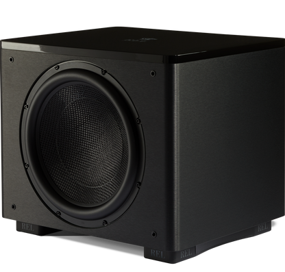 REL HT1510 Subwoofer Schwarz Frontansicht