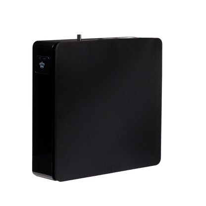 REL Planar PL-1 Subwoofer Schwarz Hochglanz Schrägansicht