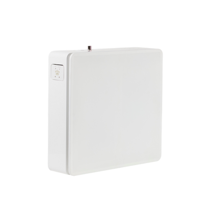 REL Planar PL-1 Subwoofer Weiss Hochglanz Schrägansicht