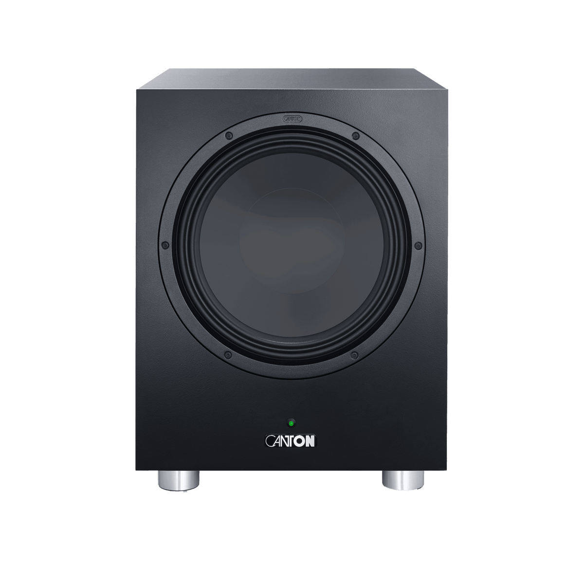 Canton Power Sub 10 S2 Aktiv-Subwoofer Schwarz Frontansicht