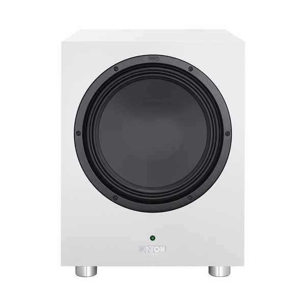 Canton Power Sub 12 S2 Aktiv-Subwoofer Weiss Frontansicht