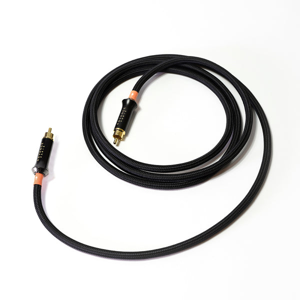 Advance Paris L-Coax1 Digital-Koaxialkabel, 1 m Produktansicht, aufgerollt