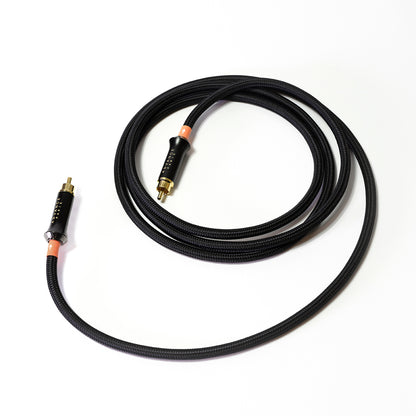 Advance Paris L-Coax1 Digital-Koaxialkabel, 1 m Produktansicht, aufgerollt