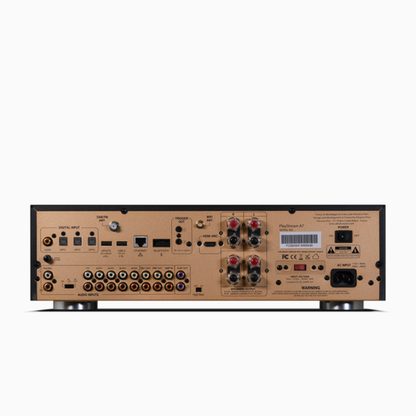 Advance Paris PlayStream A7 Streaming-Verstärker Rückansicht mit Phono, HDMI und Digitaleingängen
