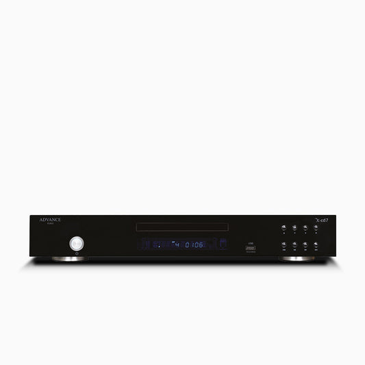 Advance Paris X-CD7 CD-Player ClassicLine Frontansicht mit Display und Laufwerk