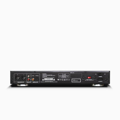 Advance Paris X-CD9 Röhren-CD-Player ClassicLine Rückansicht mit XLR, Koaxial und Toslink