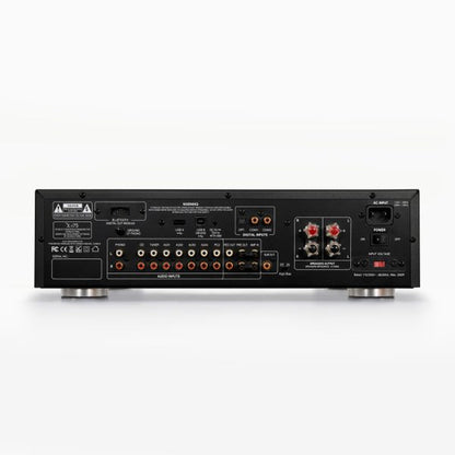 Advance Paris X-i75 Vollverstärker ClassicLine Rückansicht mit Phono, Subwoofer-Ausgang und USB
