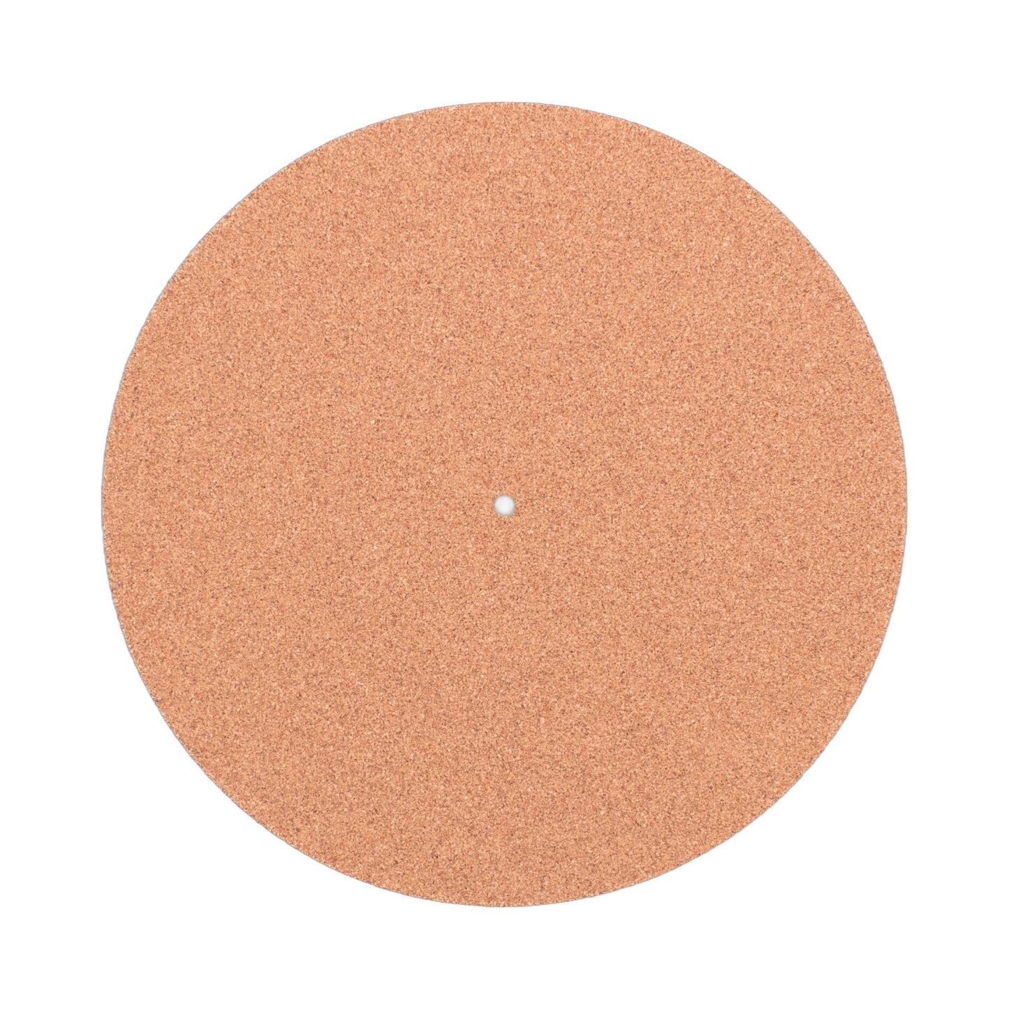 Analogis Mat Two Korkmatte Plattentellerauflage aus Naturkork mit Spindelloch Draufsicht