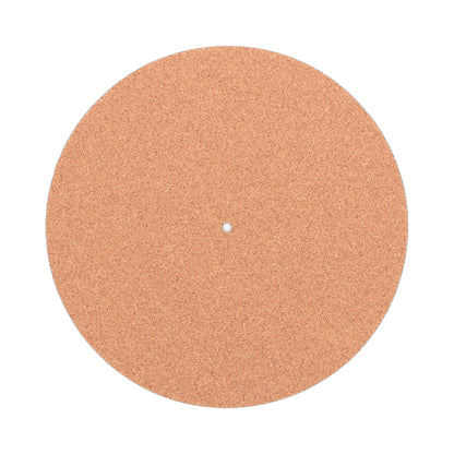 Analogis Mat Two Korkmatte Plattentellerauflage aus Naturkork mit Spindelloch Draufsicht