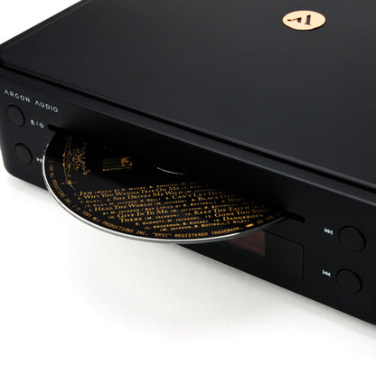 Argon Audio CD1 CD-Player Schwarz Schublade Detailansicht