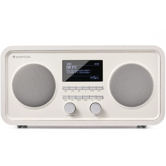 Argon Audio Essentials Radio3 DAB+ Radio in Weiss, Frontansicht