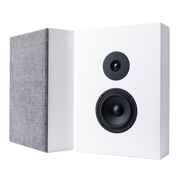 Argon Audio Forus 5 Wall Wandlautsprecher weiss Stereopaar mit und ohne Frontabdeckung