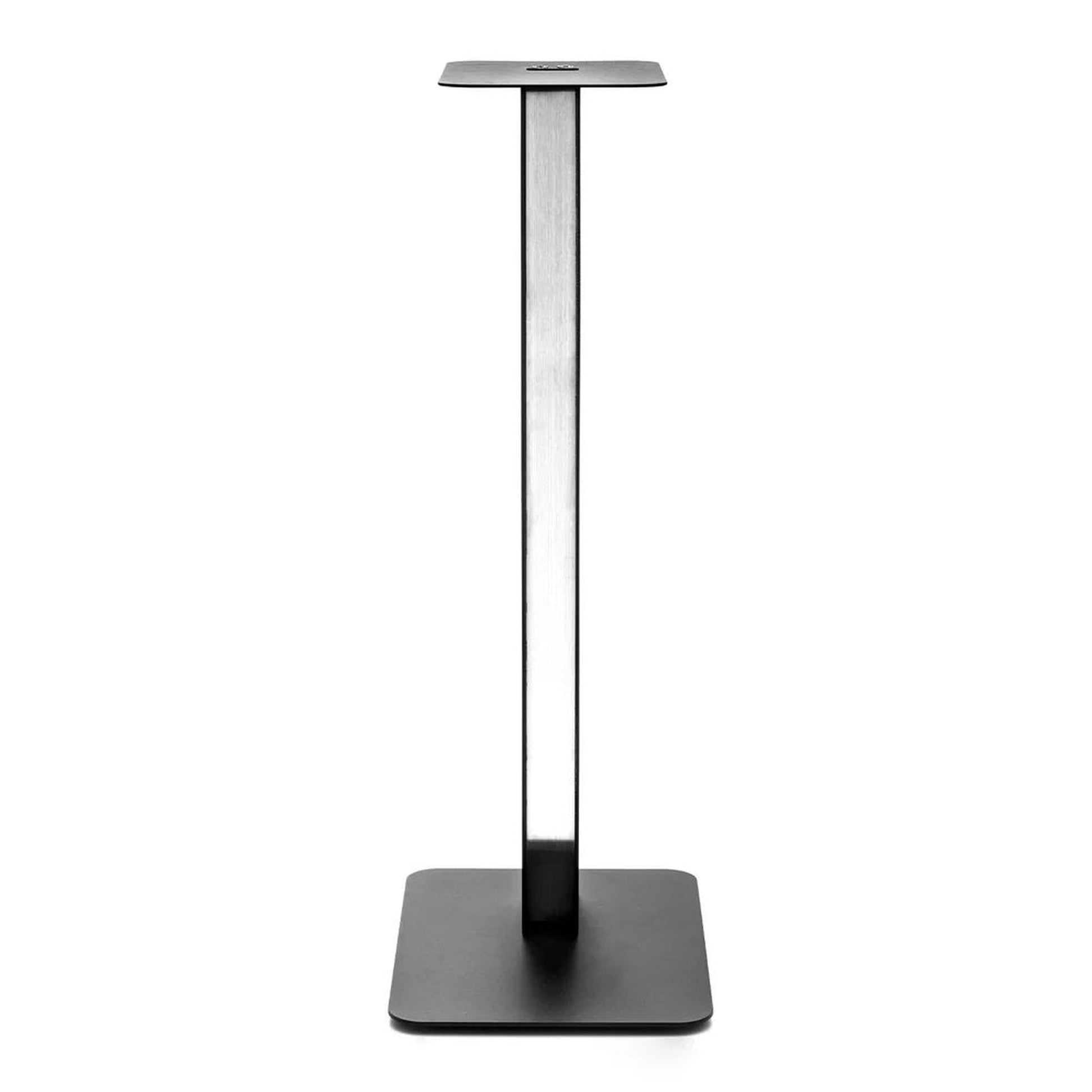 Argon Audio Stativ 62 Lautsprecherständer Frontansicht mit Säule und quadratischer Bodenplatte