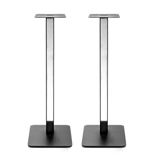 Argon Audio Stativ 62 Lautsprecherständer Paaransicht mit Säule und quadratischer Bodenplatte